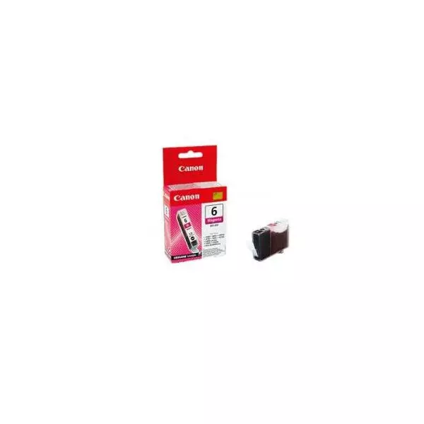 Atramentová náplň Canon BCI-6M pre Pixma iP4000/5000/6000D/MP750/780 magenta (390 str.)