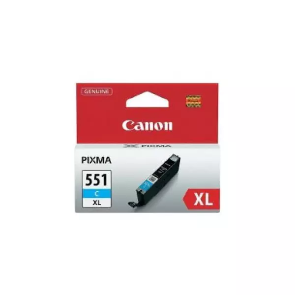 Atramentová náplň Canon CLI-551 C pre MG 5450/6350/iP7250 cyan XL (500 str.)