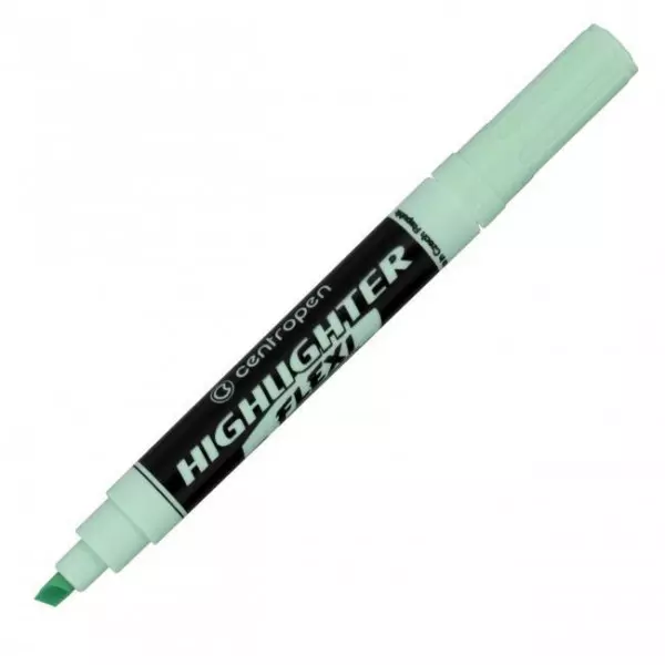 Zvýrazňovač Centropen 8542 Flexi Soft zelený