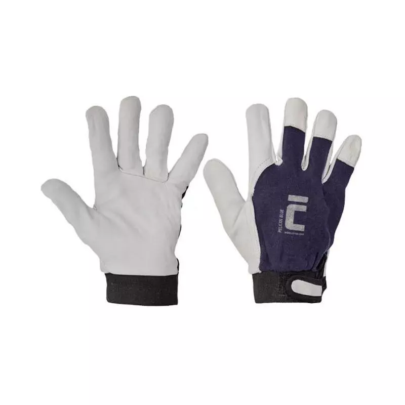 Rukavice pracovné, kombinované Pelican Blue, veľ. 8/M Rukavice pracovné, kombinované Pelican Blue, veľ. 8/M