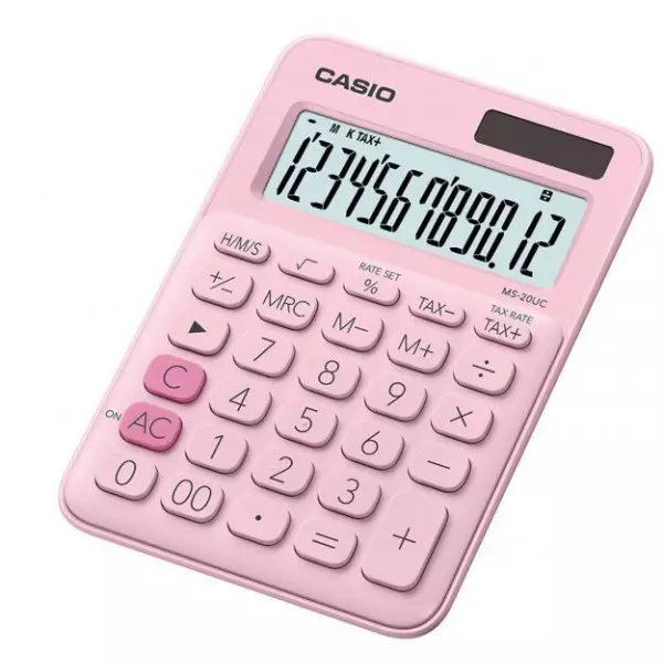 Kalkulačka CASIO MS-20UC ružová