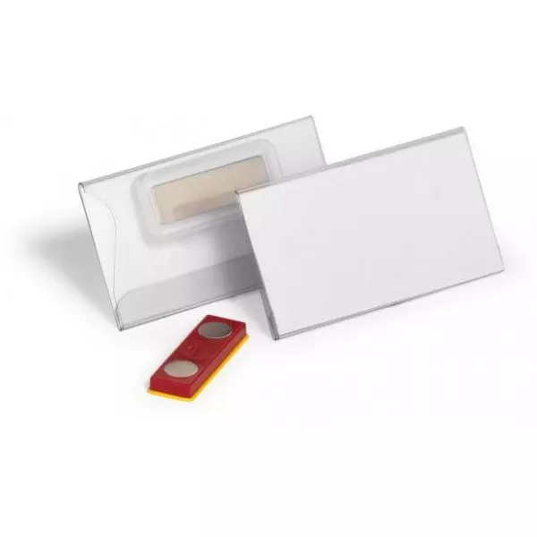 Visačka s šikmým magnetom DURABLE 40x75mm 25ks