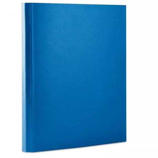 Kartónový box so suchým zipom 40mm Office products modrý