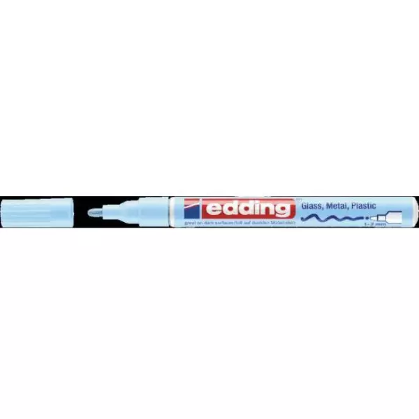 Lakový popisovač edding 751 pastelový modrý