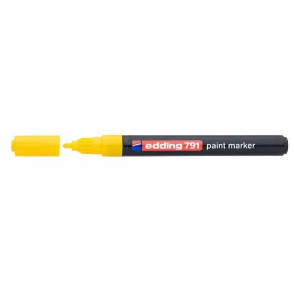 Lakový popisovač edding 791 žltý