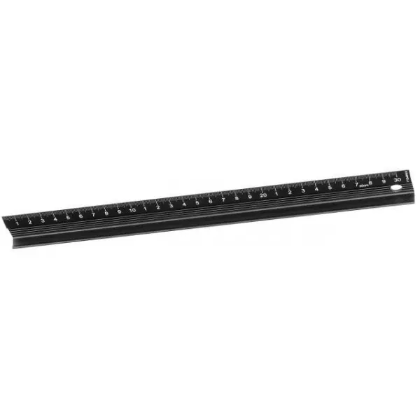 Rezacie pravítko DAHLE 30cm čierne