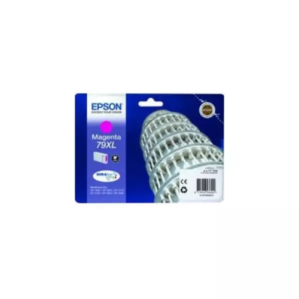 Atramentová náplň Epson C13T790340 magenta XL 79XL pre WF-5620/5690/5190/5000 (2.000 str.)