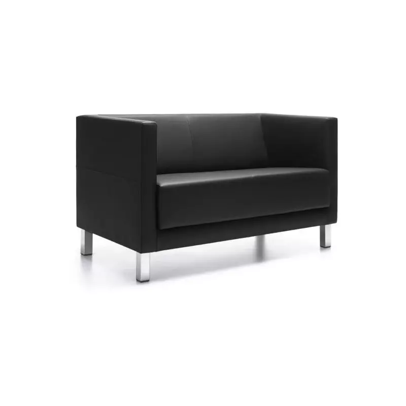 Dvojkreslo Vancouver Lite Maxi, nohy chróm, látka Next NX-14 tmavosivá Dvojkreslo Vancouver Lite Maxi, nohy chróm, látka Next NX-14 tmavosivá