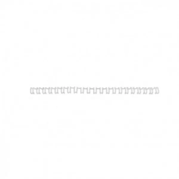 Drôtové hrebene GBC Multibind 21kr. 8mm biele