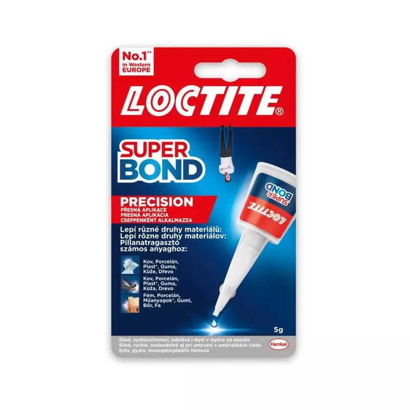 Sekundove lepidlo Loctite Super Bond Precision 5g Sekundove lepidlo Loctite Super Bond Precision 5g