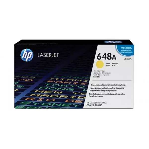 Toner HP CE262A HP 648A pre LaserJet CP4525 yellow (11.000 str.)