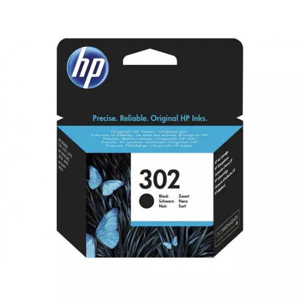 Atramentová náplň HP F6U66AE HP 302 pre DeskJet 2130/3639/4650 black (190 str.)