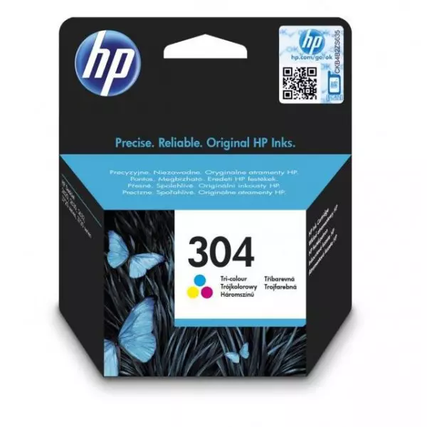 Atramentová náplň HP N9K05AE HP 304 pre DeskJet 2620/2630/3750/3760/3762 color (100 str.)