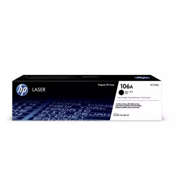 Toner HP W1106A HP 106A pre Laser 107/MFP 135 black (1.000 str.)