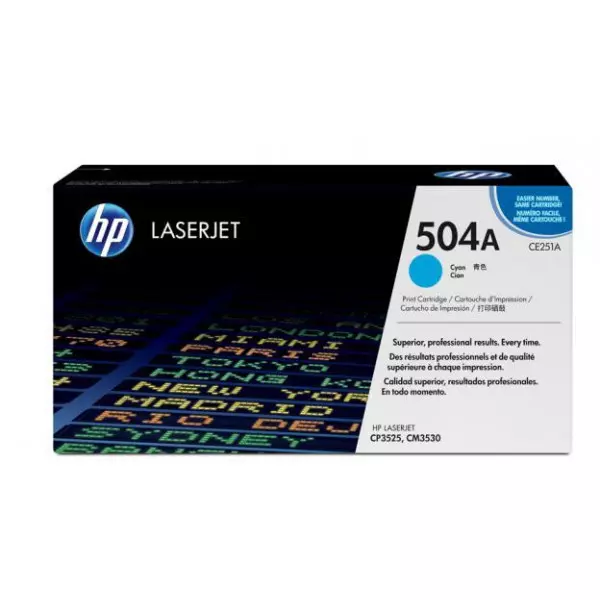 Toner HP CE251A HP 504A pre Color LaserJet CM3530/CP3525 cyan (7.000 str.)