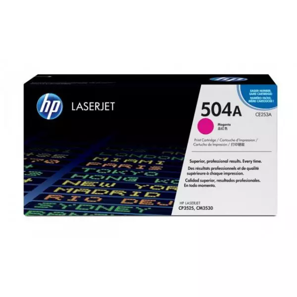 Toner HP CE253A HP 504A pre Color LaserJet CM3530/CP3525 magenta (7.000 str.)