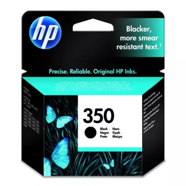 Atramentová náplň HP CB335EE HP 350 pre Officejet J5700/Photosmart C5200 black (200 str.)