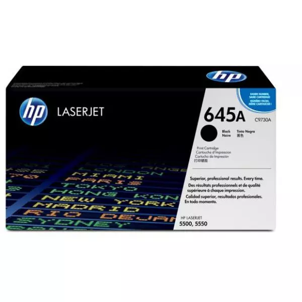 Toner HP C9730A HP 645A pre Color LaserJet 5500/5550 black (13.000 str.)
