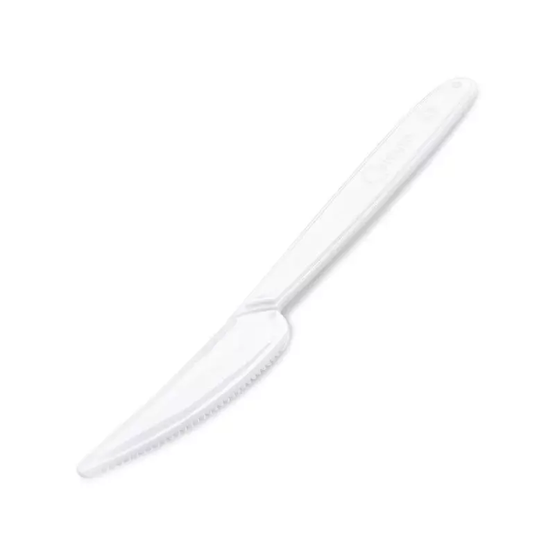Nože plastové znovu použiteľné biele 18,5 cm (50 ks) Nože plastové znovu použiteľné biele 18,5 cm (50 ks)