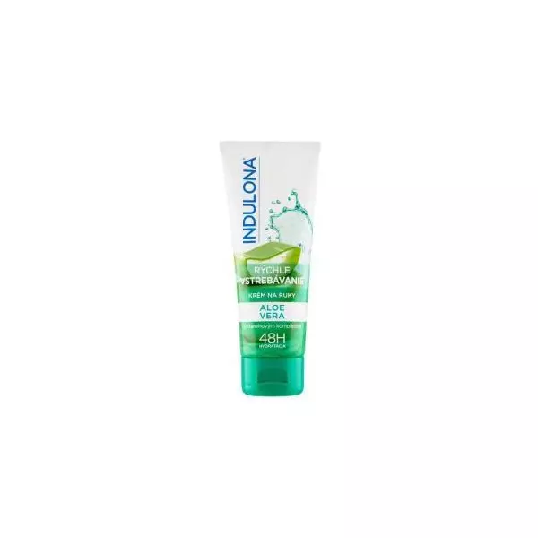 Indulona krém na ruky Aloe Vera 50 ml rýchle vstrebávanie