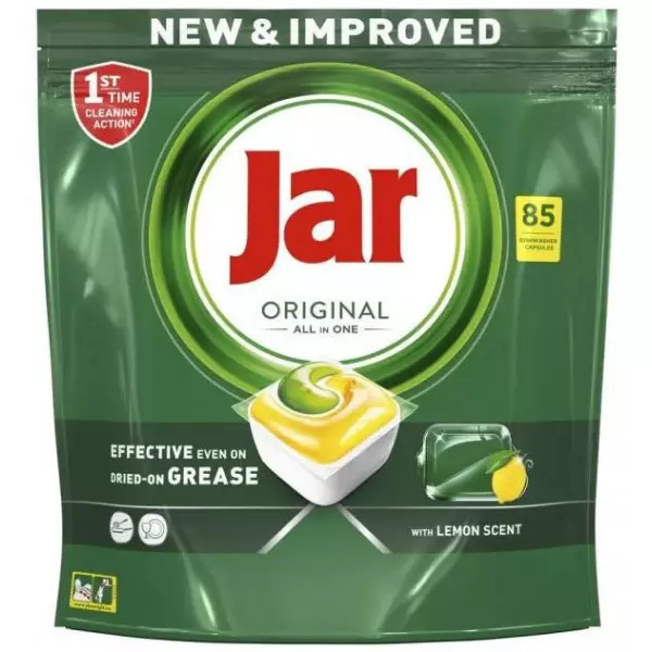 JAR tablety do umývačky riadu Original (85 ks) Yellow
