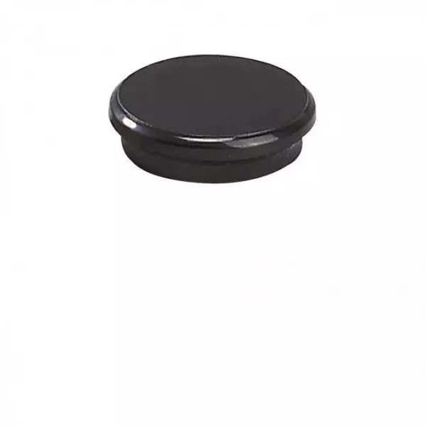 Magnet 24 mm čierny 10 ks