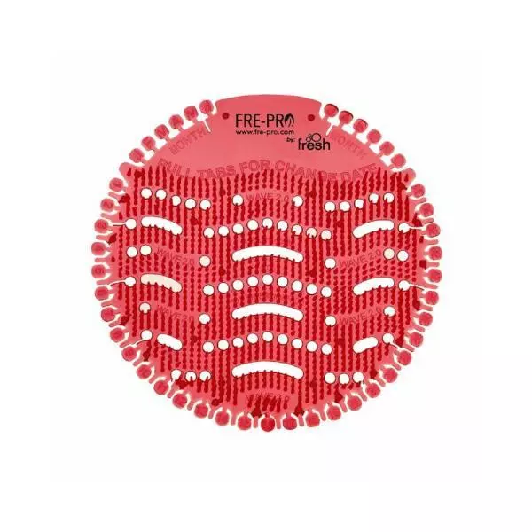 Pisoárové sitko Fre-Pro Wave 2 - Kiwi / grapefruit (červené) 2 ks