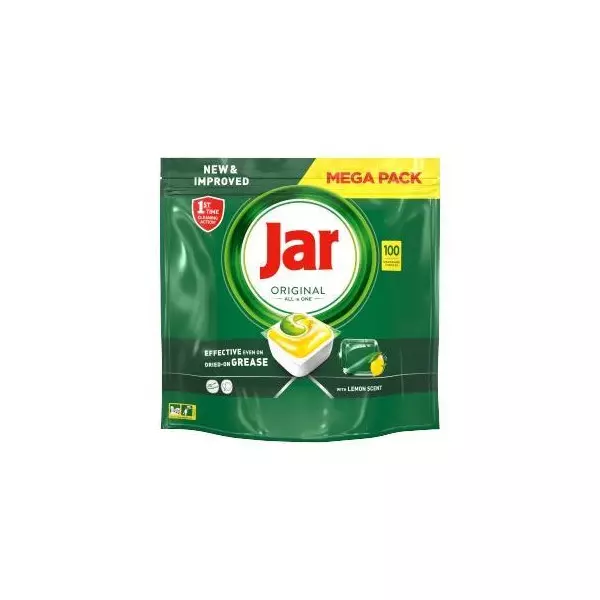 JAR tablety do umývačky riadu Original (100 ks) Yellow
