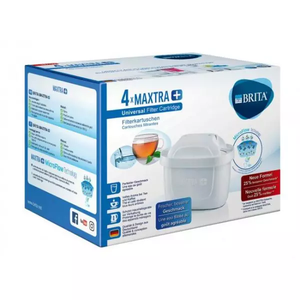 Filtračné patróny MaxtraPlus 4 do kanvíc Brita