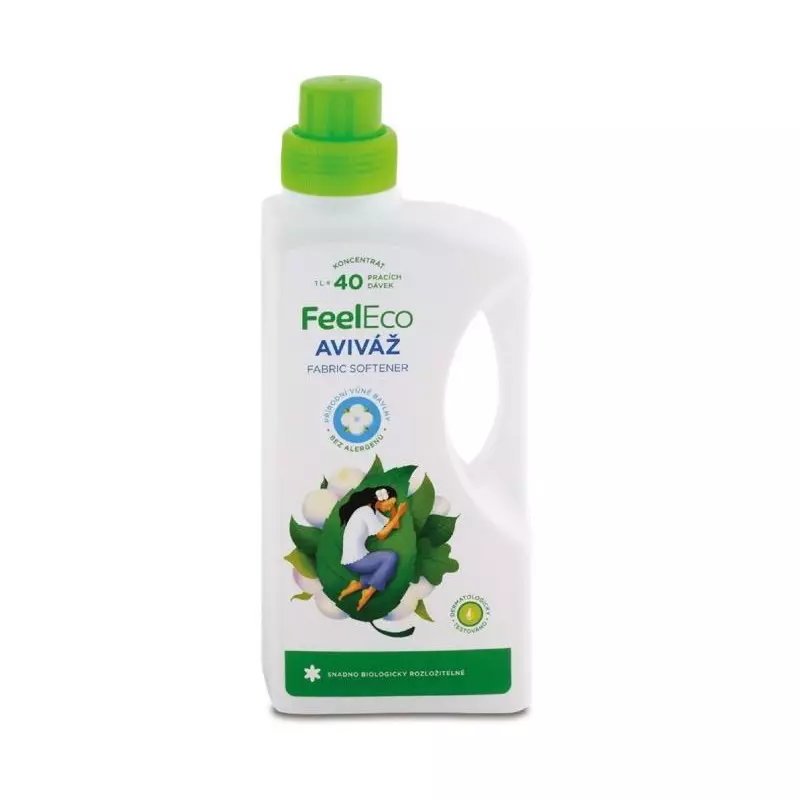 Feel Eco aviváž s vôňou bavlny 1 l Feel Eco aviváž s vôňou bavlny 1 l