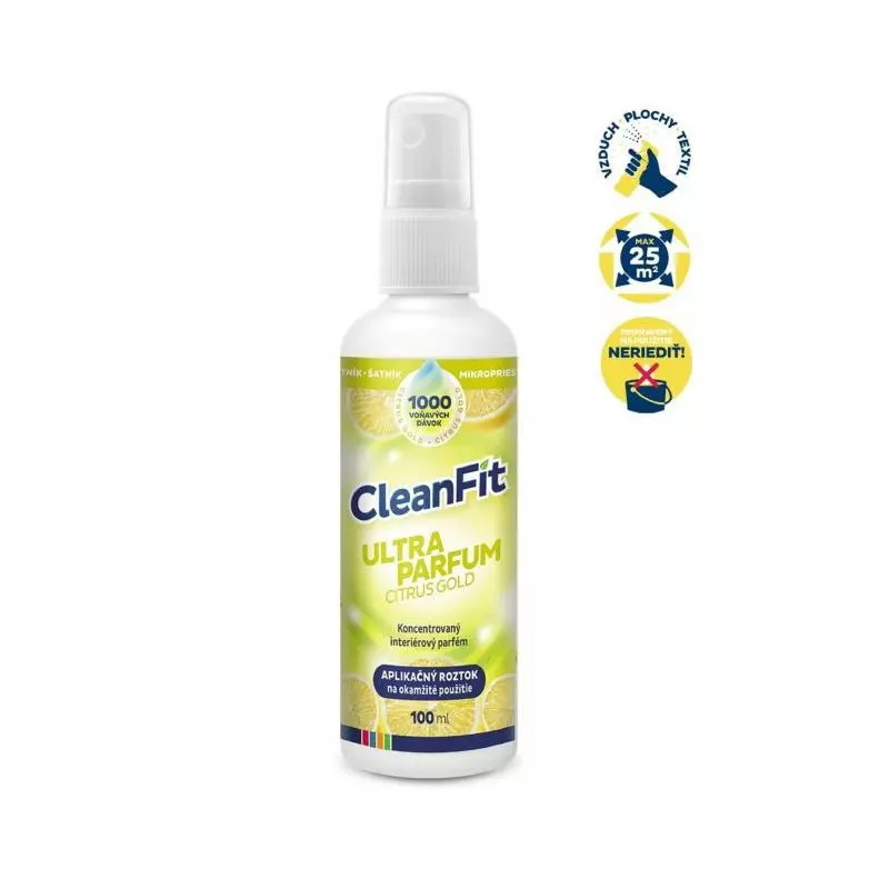 Cleanfit ultraparfum - Citrus Gold 100 ml Cleanfit ultraparfum - Citrus Gold 100 ml
