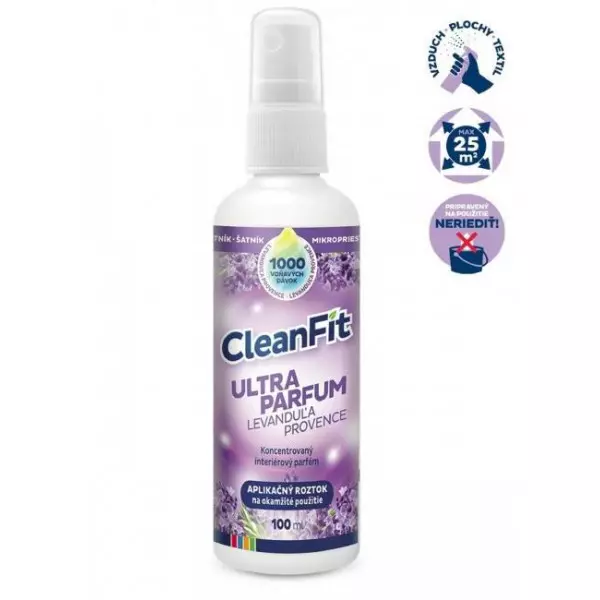 Cleanfit ultraparfum - Levanduľa Provence 100 ml