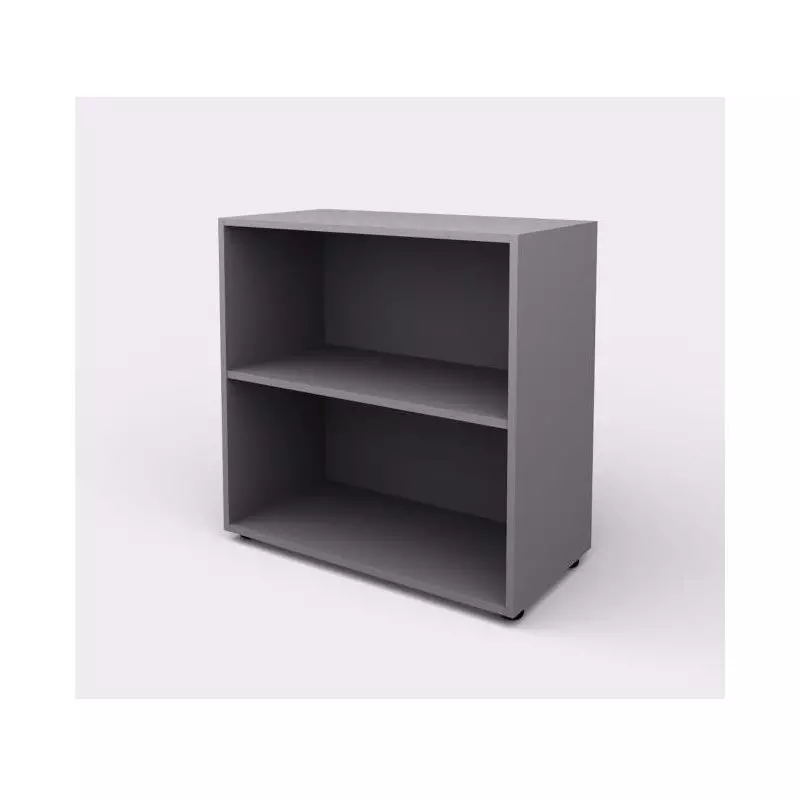 Skriňa otvorená nízka 1 polica Lenza Wels, 79,8x80x40,4cm, sivá Skriňa otvorená nízka 1 polica Lenza Wels, 79,8x80x40,4cm, sivá
