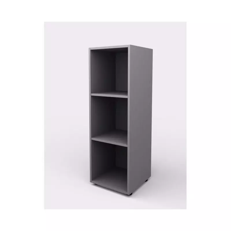 Skriňa otvorená stredná 2 police Lenza Wels, 39,9x119,5x40,4cm, sivá Skriňa otvorená stredná 2 police Lenza Wels, 39,9x119,5x40,4cm, sivá