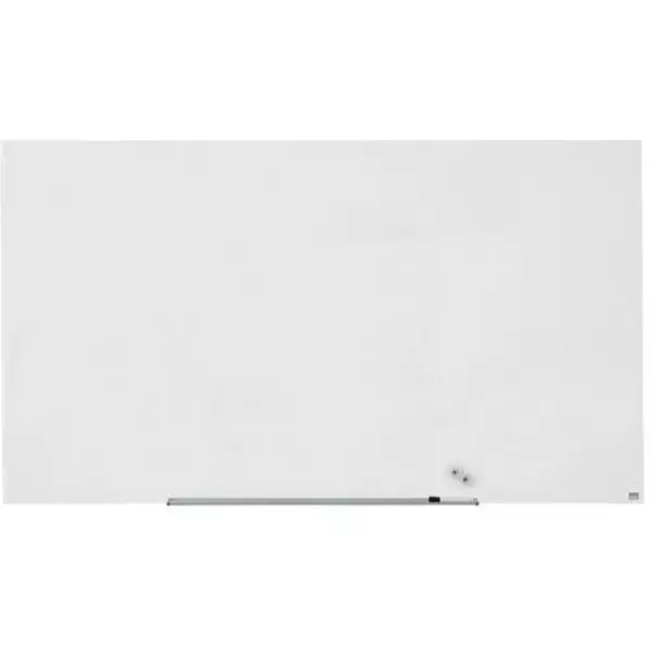 Sklenená tabuľa Nobo Diamond biela 85” 1900x1000mm