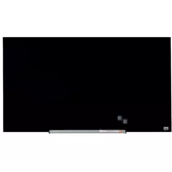Sklenená tabuľa Nobo Diamond čierna 993x559 mm