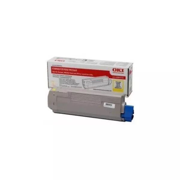 Toner OKI 43872305 pre C5650/C5750 yellow (2.000 str.)