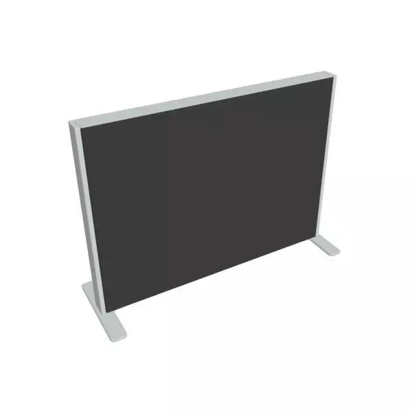 Paraván na plochu stola Akustik, 60 cm, antracit