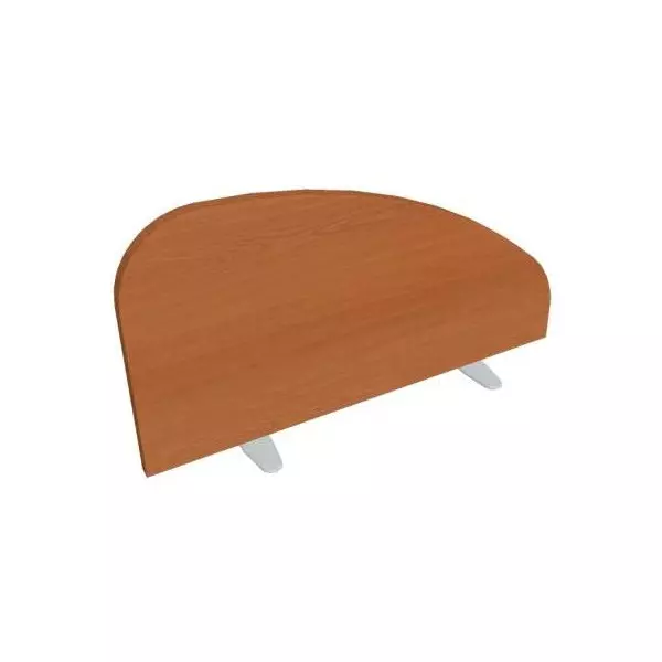Paraván Hobis na plochu stola, oblý, 80 cm, čerešňa