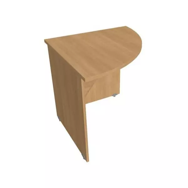 Doplnkový stôl Gate, 80x75,5x80 cm, dub/dub