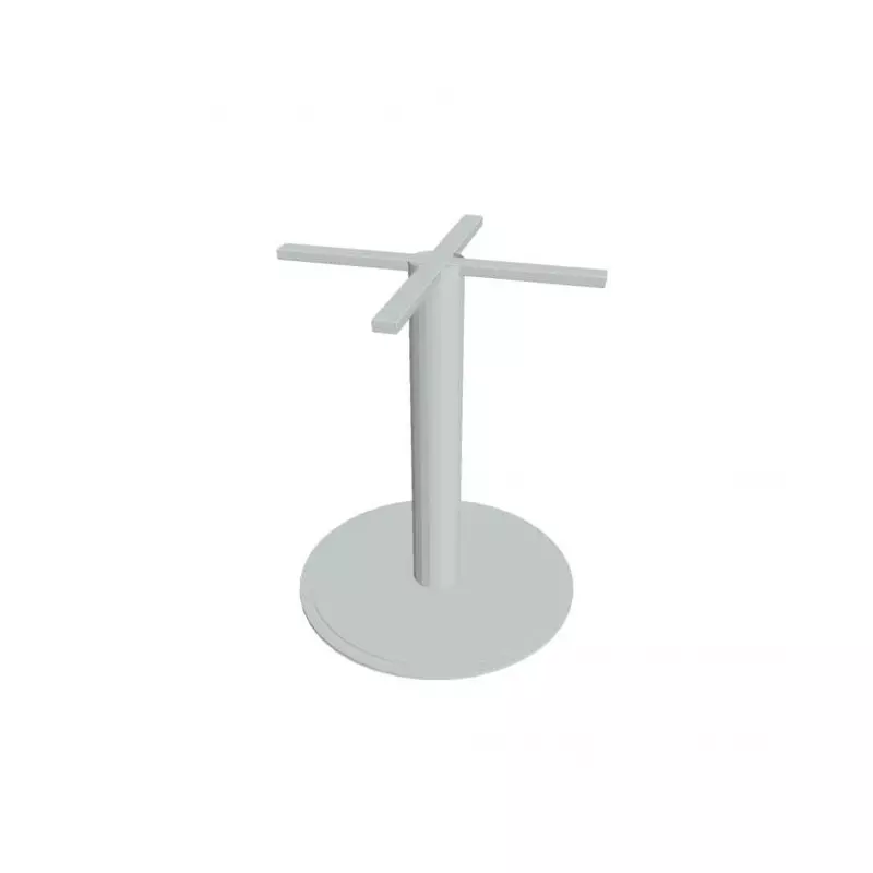 Centrálna noha Hobis, v. 73 cm, kruhová, sivá Centrálna noha Hobis, v. 73 cm, kruhová, sivá