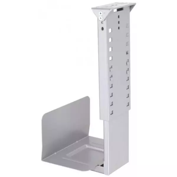 Závesný nosič PC Rack, 20-30x39-59x24 cm (šxvxh), sivá
