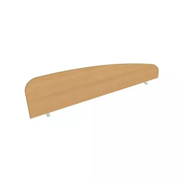 Paraván Hobis na hranu stola, oblý, 160 cm, buk