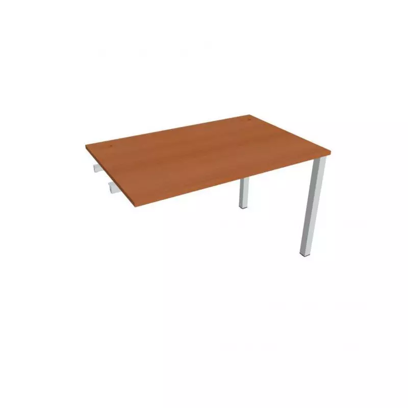 Pracovný stôl Uni k pozdĺ. reťazeniu, 120x75,5x80 cm, čerešňa/sivá Pracovný stôl Uni k pozdĺ. reťazeniu, 120x75,5x80 cm, čerešňa/sivá