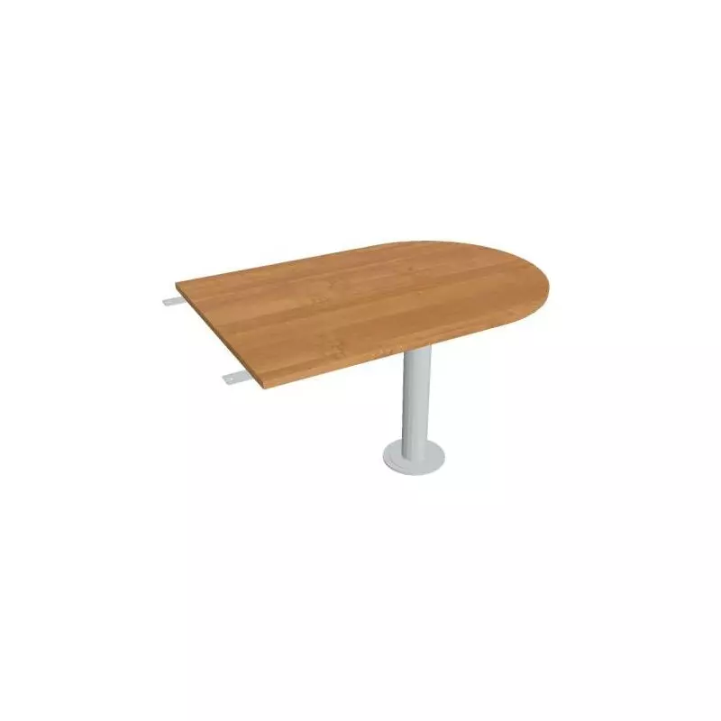 Doplnkový stôl Cross, 120x75,5x80 cm, jelša/kov Doplnkový stôl Cross, 120x75,5x80 cm, jelša/kov