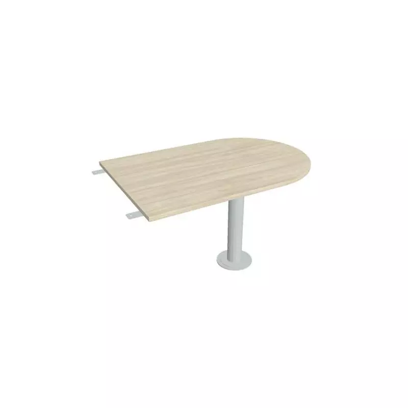 Doplnkový stôl Flex, 120x75,5x80 cm, agát/kov Doplnkový stôl Flex, 120x75,5x80 cm, agát/kov