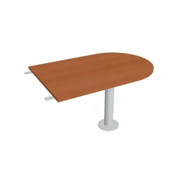 Doplnkový stôl Flex, 120x75,5x80 cm, čerešňa/kov