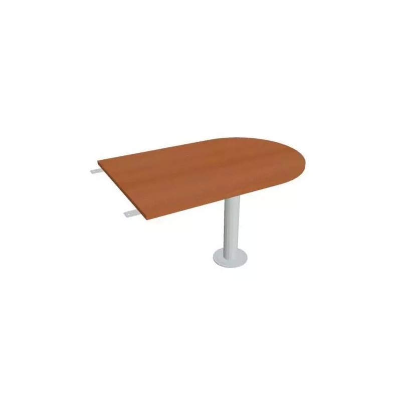 Doplnkový stôl Flex, 120x75,5x80 cm, čerešňa/kov Doplnkový stôl Flex, 120x75,5x80 cm, čerešňa/kov