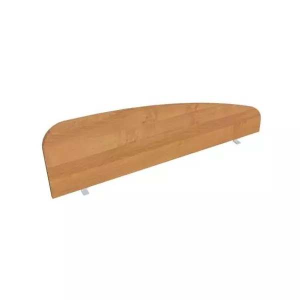 Paraván Hobis na hranu stola, oblý, 140 cm, jelša