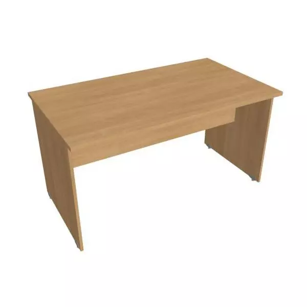 Rokovací stôl Gate, 140x75,5x80 cm, dub/dub